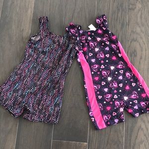 Girls Leotards Set of 2